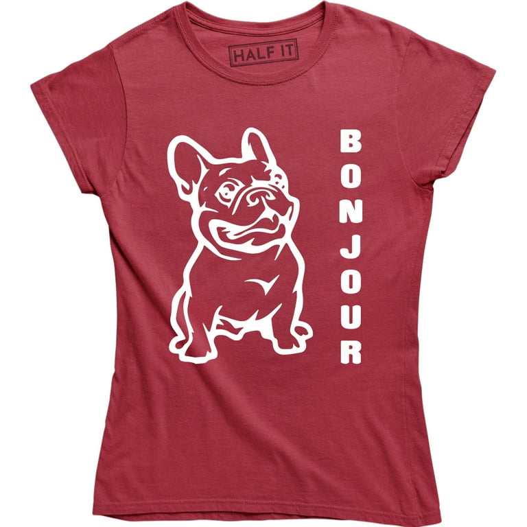 THE BONJOUR FRENCHIE SWEATSHIRT PINK THE BONJOUR FRENCHIE SWEATSHIRT PINK