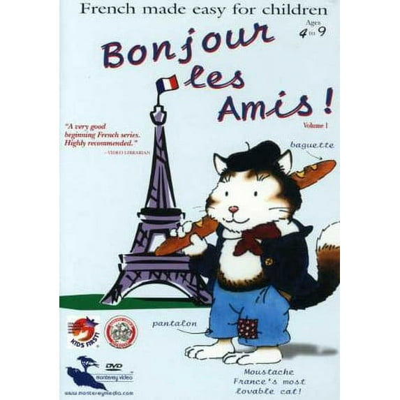 Bonjour Les Amis!: Volume 1 (DVD)