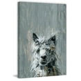 thumbnail image 1 of Bonjour Llama II Painting Print on Wrapped Canvas, 1 of 7