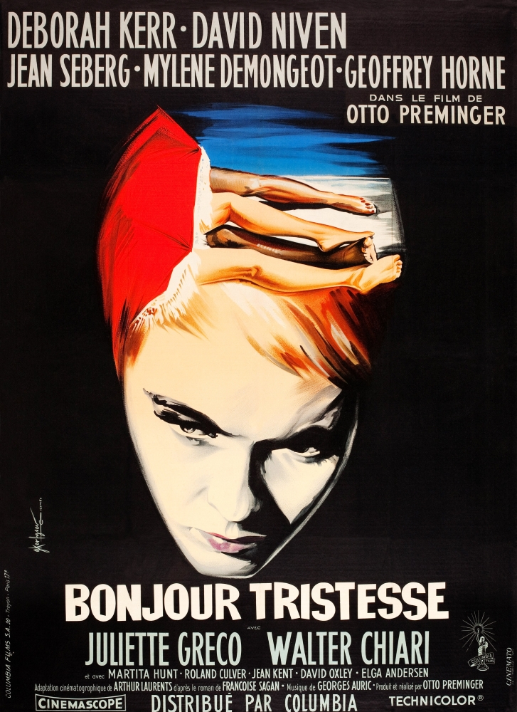 Bonjour Tristesse Canvas Art - (24 x 36)