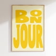 Photo inspiration: Bonjour Wall Print Minimalist Print Modern Kitchen Print Wall Art Photo Inspiration