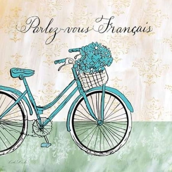 Bonjour de Paris I Poster Print by Caitlin Dundon