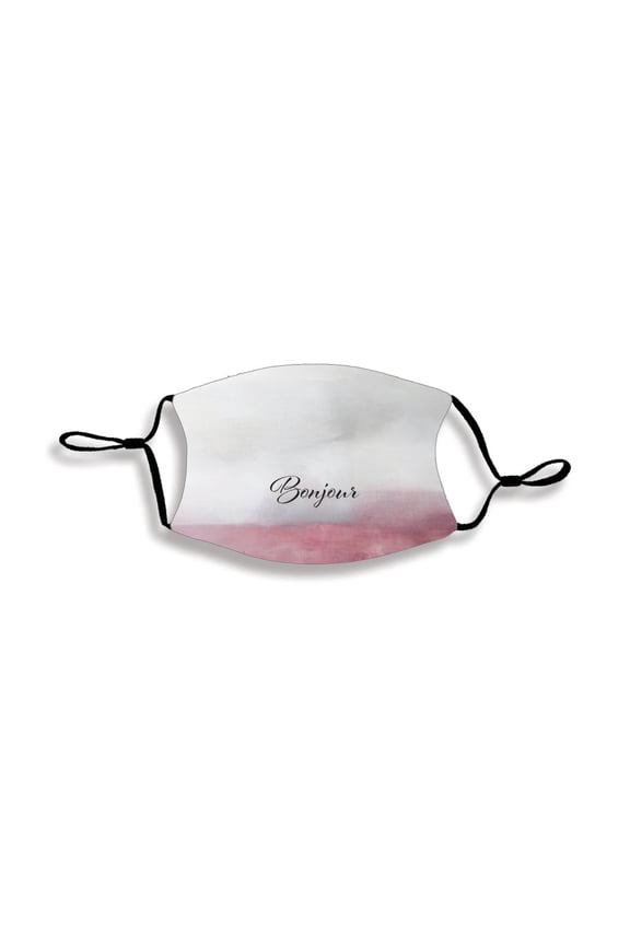 Bonjur Tan One Size Fabric Fashion Face Covering Mask