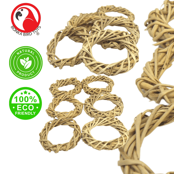 Bonka Bird Toys 1278 Pk6 Small Vine Wreaths