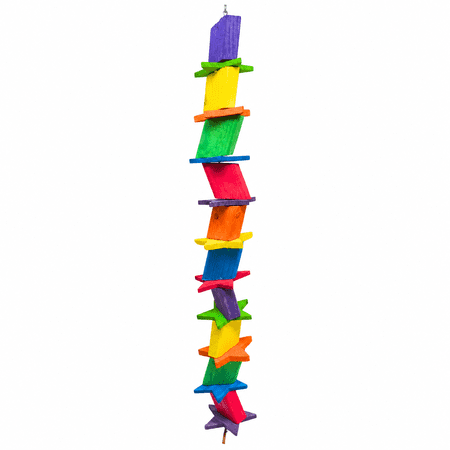 1342 Long Chunky Star Bird Toy