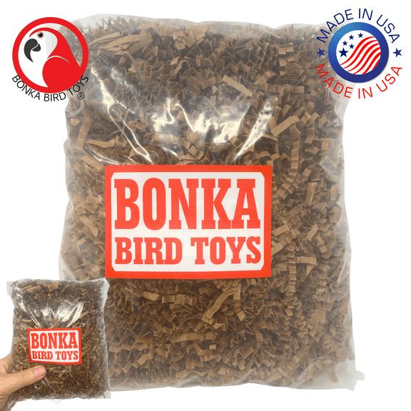 Bonka Bird Toys 1574 Natural Crinkle Paper