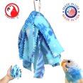 thumbnail image 1 of Bonka Bird Toys 1618 Mini Fluff Soft Fleece Snuggle Parrot Cage Toy, 1 of 8