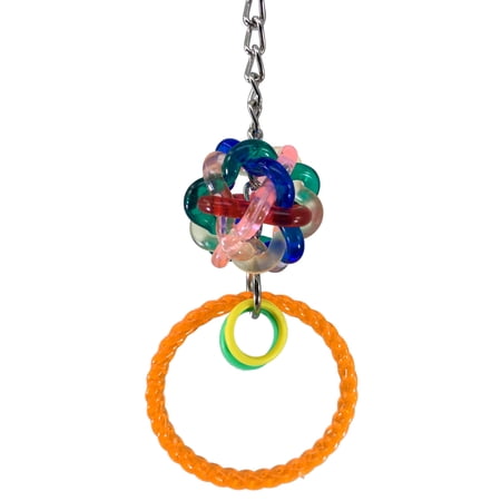 Bonka Bird Toys 1874 Wibbly Ring Bird Toy.