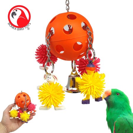 1936 Ballspike Small Medium Durable Bird Toy