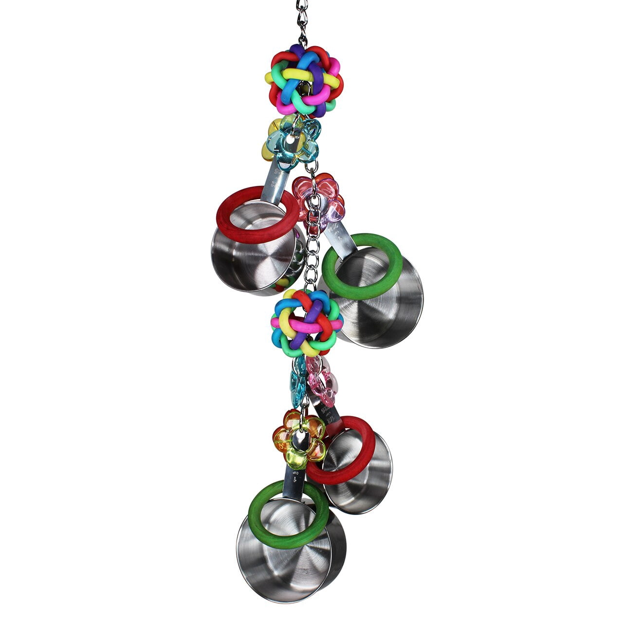 Bonka Bird Toys Duo Futter-Herz – Spielzeug Für Papageien & Nymphensittiche, 25,4 Cm