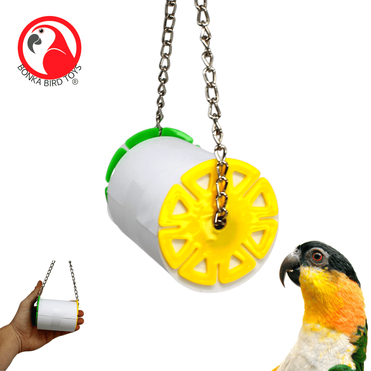 Bonka Bird Toys 2311 Large Shred Roller Chew Shred Bird Toy