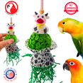 thumbnail image 1 of Bonka Bird Toys 2450 Moo Cow Munch Sola Chew Forage Parrot Cage Toy Conure Pet, 1 of 1