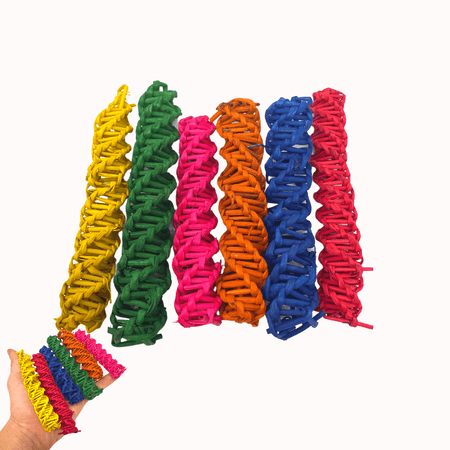 Bonka Bird Toys 2516 Medium Colored Vine Ladders (Pk 6)