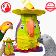 thumbnail image 1 of Bonka Bird Toys 2587 Pinata Parrot Forage Chew Shred Medium Parrot Cage Toy Pet, 1 of 7
