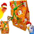 thumbnail image 1 of Bonka Bird Toys 2751 Christmas Ginger Bread Treat Bag Chew Forage Parrot Toy Pet, 1 of 1