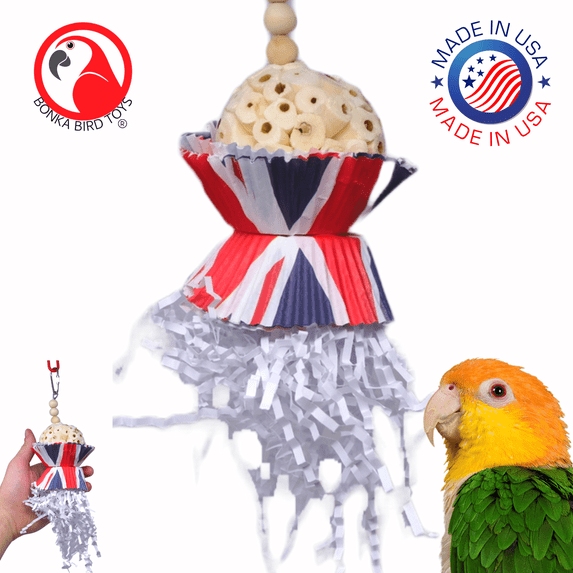 Bonka Bird Toys 2875 Union Jack Cake