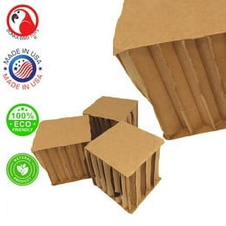 Bonka Bird Toys 3751 Pk3 Jumbo 4-Inch Cube Foot Talon Craft Part