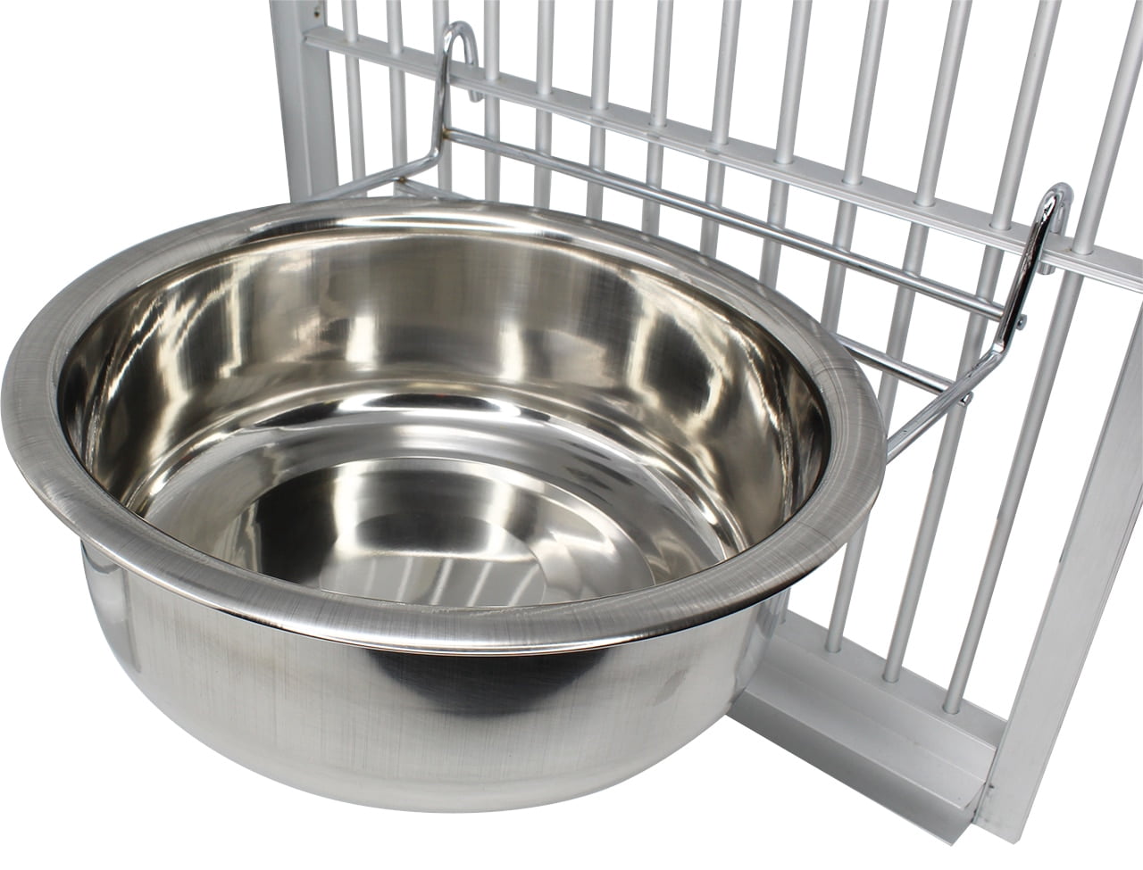 Bonka Bird Toys 800118 64oz Stainless Steel Hook Cup