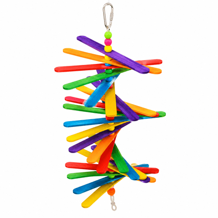 Bonka Bird Toys 858 Long Mini Stick Bird Toy.