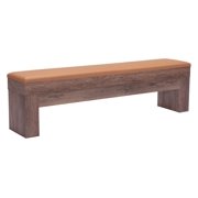 Bonker Storage Bench Set of 2 Brown