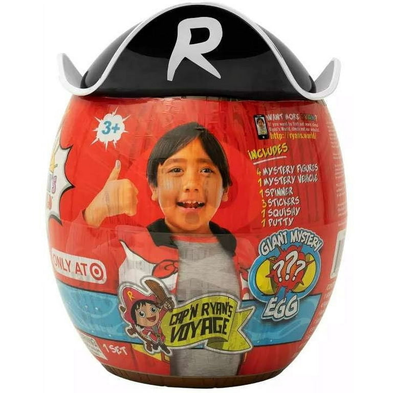 Bonkers Toys Cap'n Ryan's Voyage Giant Mystery Egg Novelty and Gag