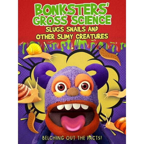 Bonksters Gross Science: Slugs Snails & Other Slimy Creatures (DVD), Wownow, Animation