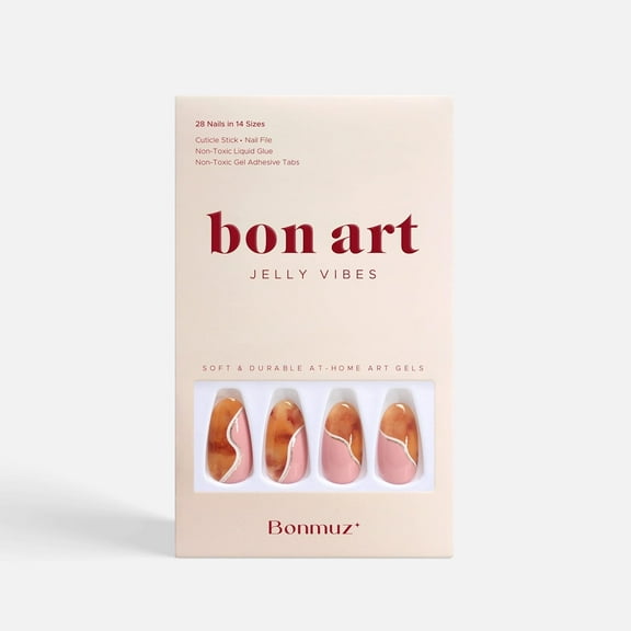 Bonmuz Mars Soft & Durable At-home Art Gel Nails