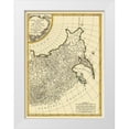 thumbnail image 1 of Bonne 11x14 White Modern Wood Framed Museum Art Print Titled - Eastern Russian Empire Russia - Bonne 1785, 1 of 4