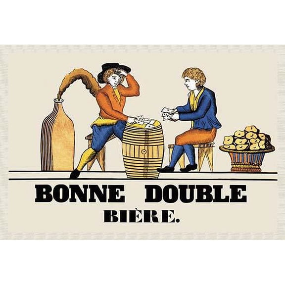 Bonne Double Bier- Fine Art Canvas Print (20" x 30")