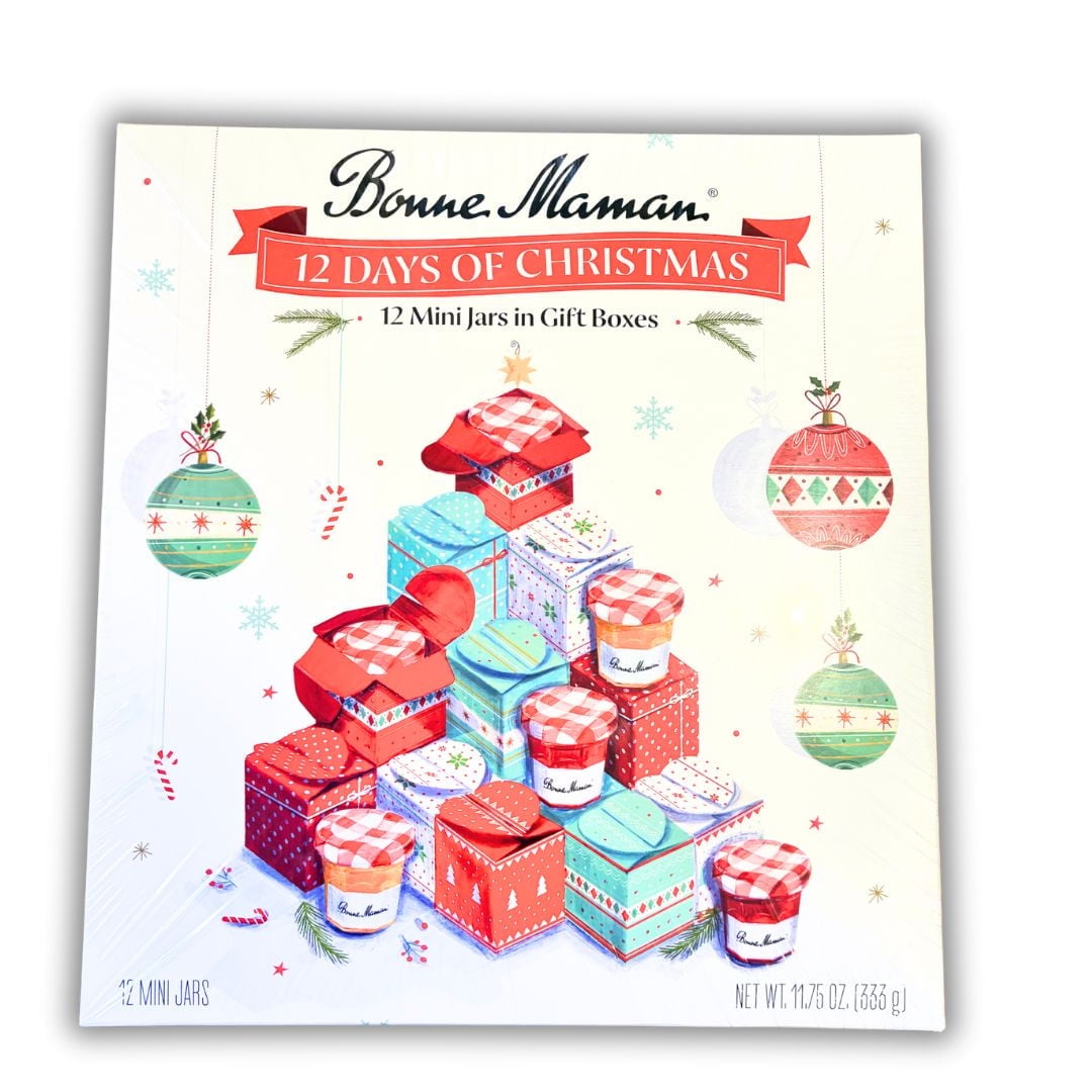 Bonne Maman Advent Calendar 2025 12 Days of Christmas Mini Jams in