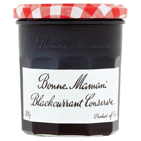 Bonne Maman Blackcurrant Conserve 370G, Imported from Britain