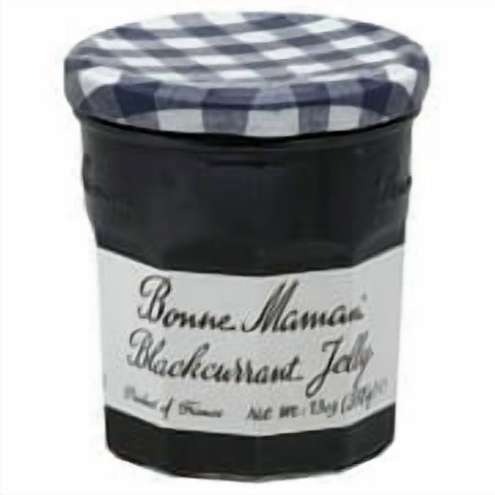 BONNE MAMAN, JELLY BLACK CURRANT, 13 OZ, (Pack of 6)