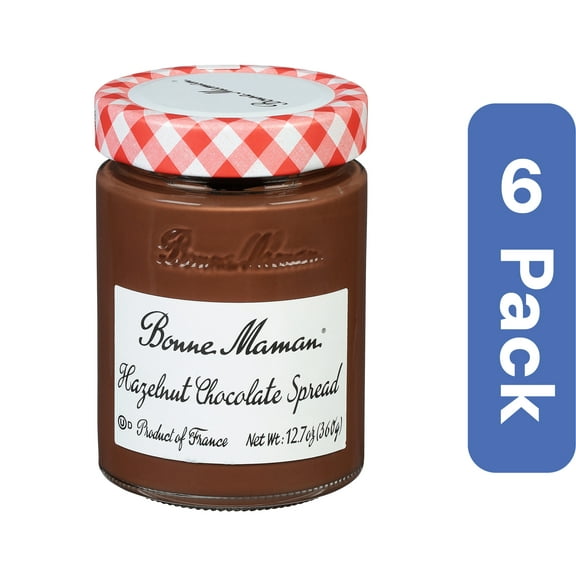 Bonne Maman Chocolate Hazelnut Spread 12.7 oz (Pack of 6)