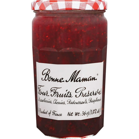 Bonne Maman Four Fruits Preserve 36 Ounce