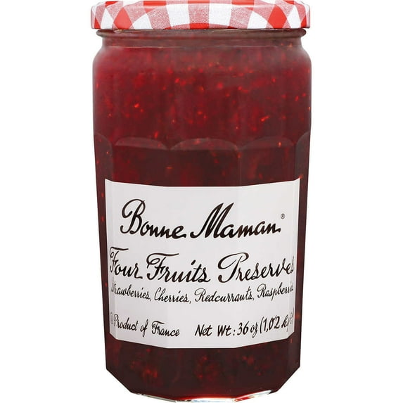 Bonne Maman Four Fruits Preserve 36 Ounce