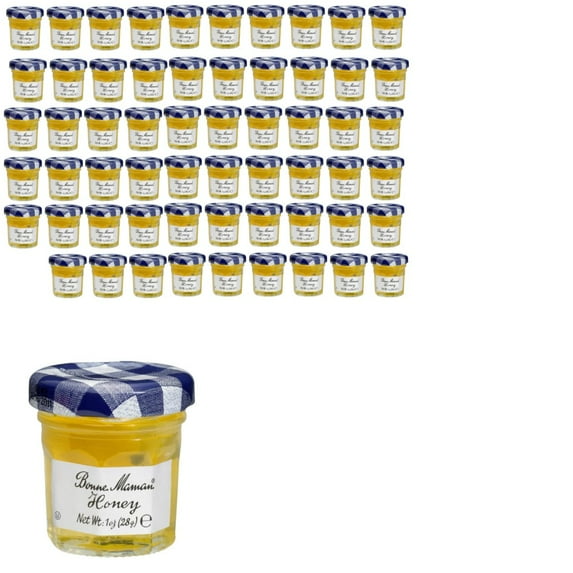 Bonne Maman Mini Honey, 1 OZ , 60 Pack