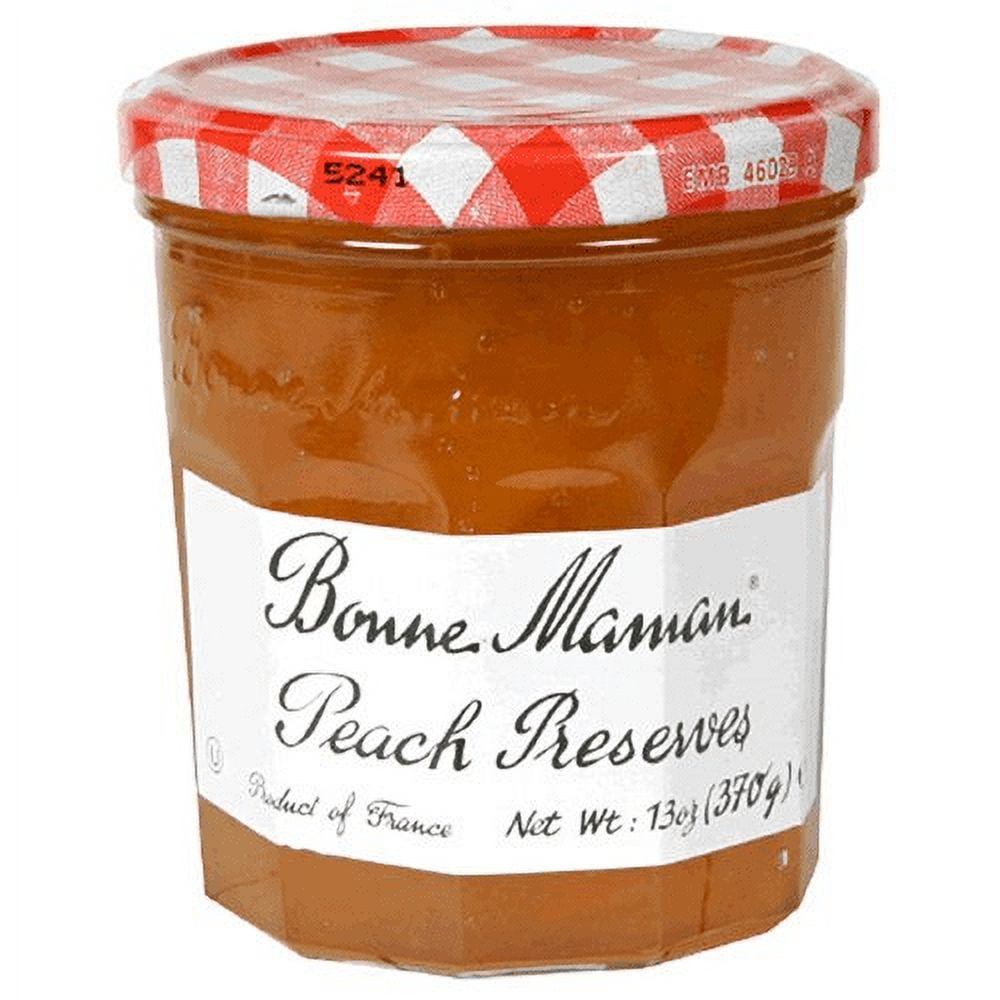Bonne Maman Peach Preserves, 2-Pack 13-Ounce Jars