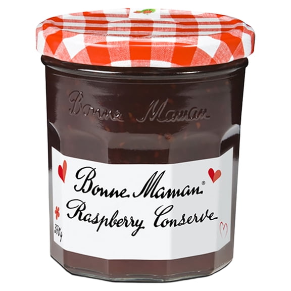 Bonne Maman Raspberry Conserve 370G, Imported from Britain
