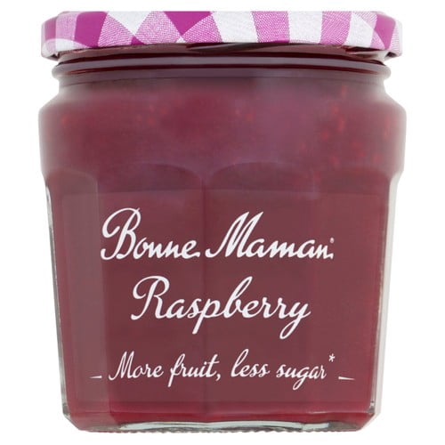 Bonne Maman Raspberry Intense 335g, British Import (Pack of 2)