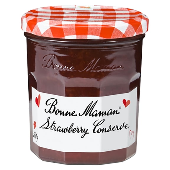 Bonne Maman Strawberry Conserve 370G, Imported from Britain