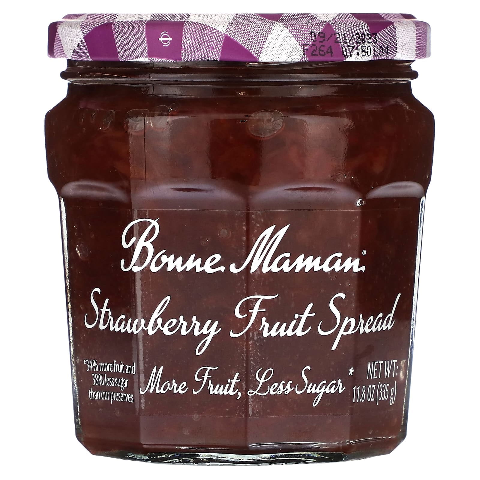 Bonne Maman, Strawberry Fruit Spread, 11.8 oz (335 g) Pack of 2