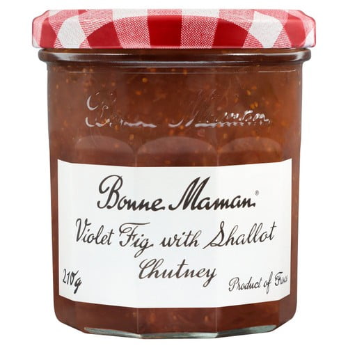 Bonne Maman Violet Fig with Shallot Chutney 210g, British Import (Pack of 2)