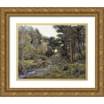 thumbnail image 1 of Bonnefoy, Henri Arthur 24x20 Gold Ornate Wood Framed with Double Matting Museum Art Print Titled - Hors Concours, 1 of 4