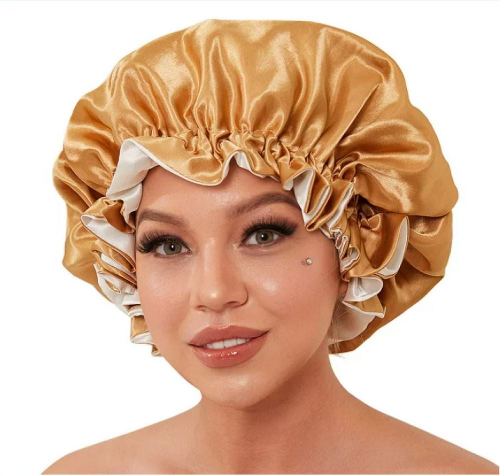 Silk for Sleeping Satin Hair Black Women Silk Sleep Cap Satin Hair