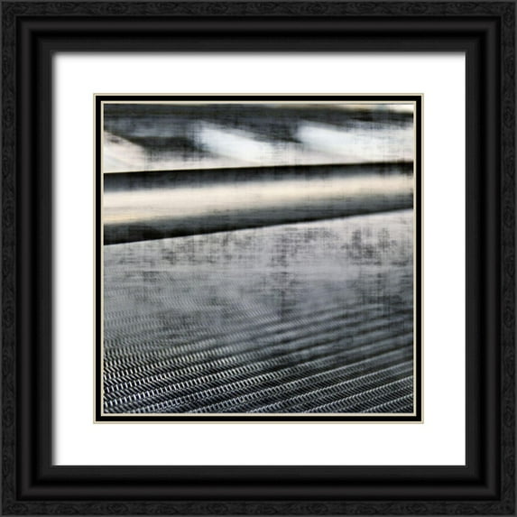 Bonnett, Stede 20x20 Black Ornate Wood Framed with Double Matting Museum Art Print Titled - Press Looks I