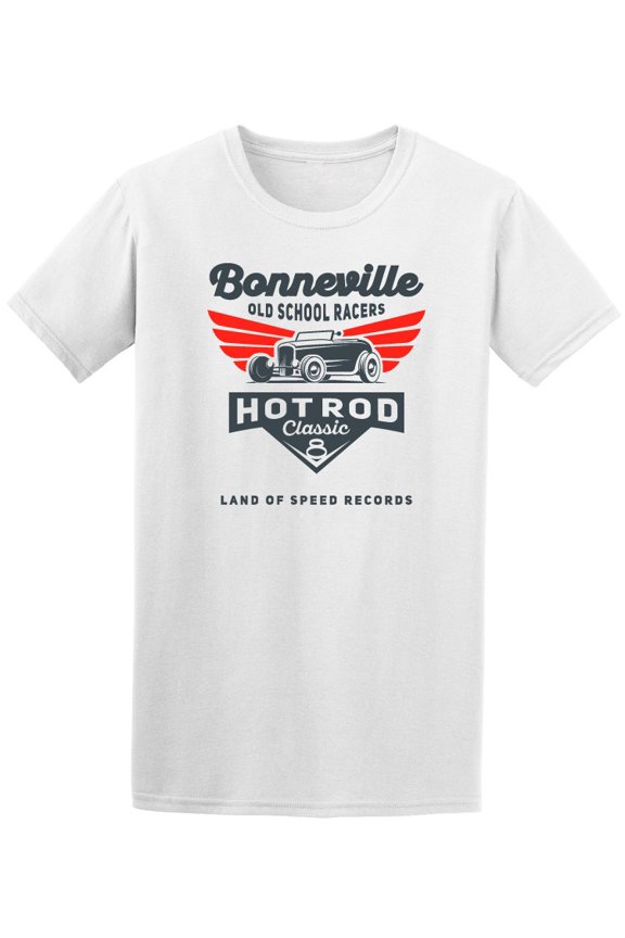 Bonneville Old School Racers T-Shirt Men -Image by Shutterstock, Male x-Large