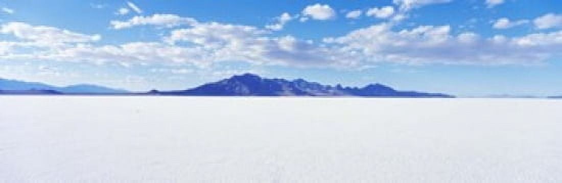 Bonneville Salt Flats Utah USA Canvas Art - Panoramic Images (18 x 6)