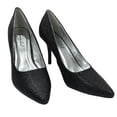 thumbnail image 1 of Bonnibel Karla-1 Women's Slip-On Stiletto Pointed Toe Glitter Fashion Dress Pumps 9, 1 of 5
