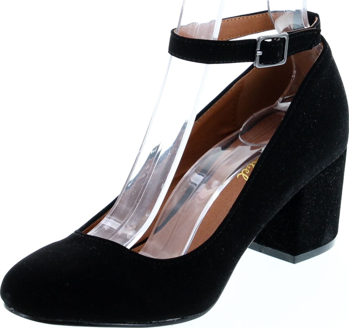 ASOS chunky heel, ankle strap heels | Black booties heels, Ankle strap heels,  Chunky heel pumps
