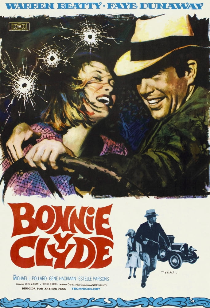 Bonnie And Clyde Canvas Art - (11 x 17)